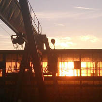 Aufbau AAA. Factory, 2015, Gelände MARMOR GRUND